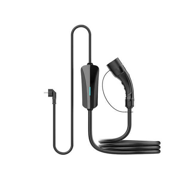 Cargadores LED portátiles AC EV para carga doméstica